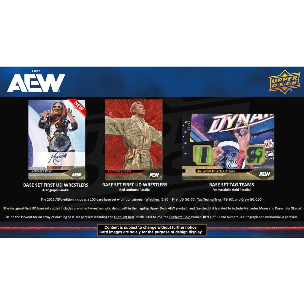Upper Deck All Elite Wrestling (AEW) Hobby Box 2025