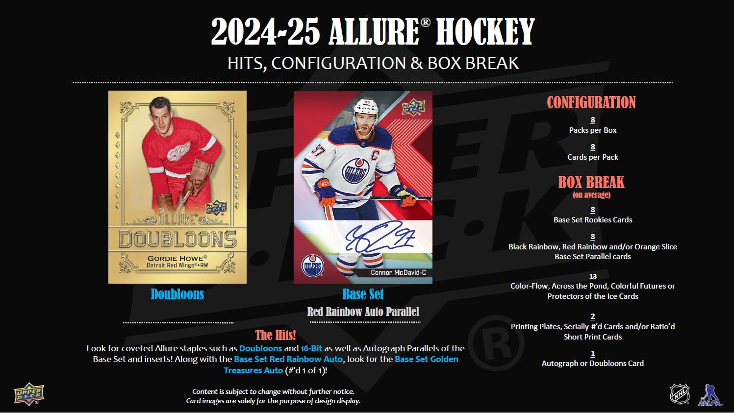 Upper Deck Allure Hockey NHL Hobby Box 2024/2025