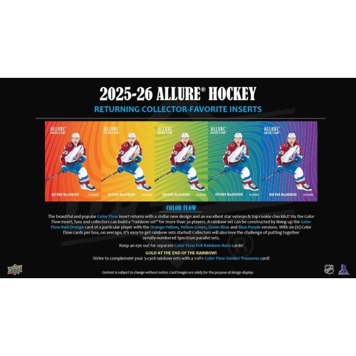 Upper Deck Allure Hockey NHL Hobby Box 2025/2026