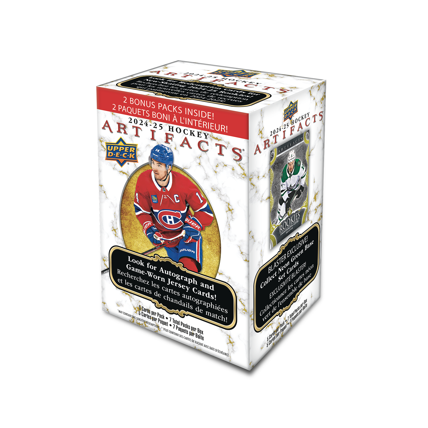 Upper Deck Artifacts Hockey NHL Blaster Box 2024/25