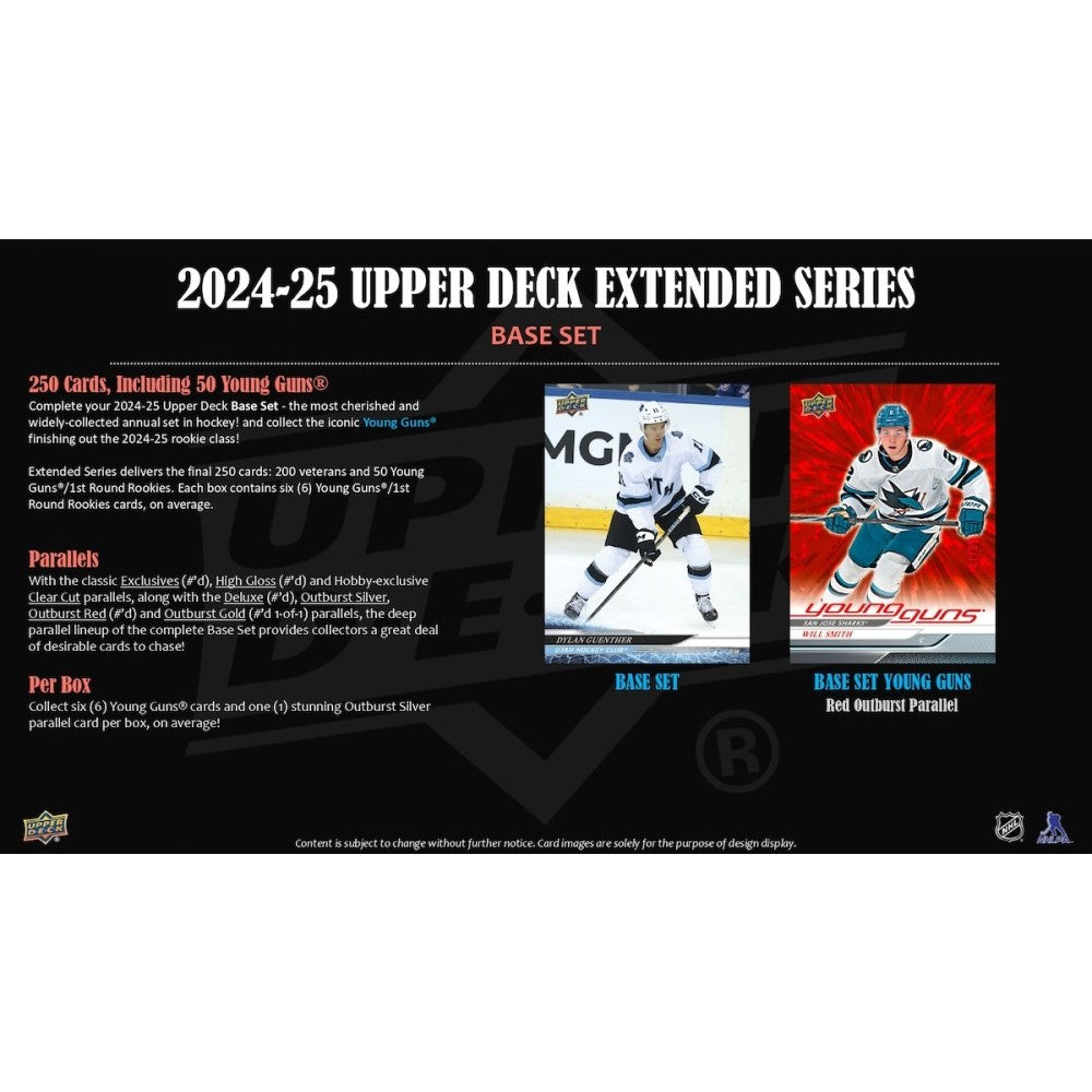 Upper Deck NHL Upper Deck Extended Series Hobby Box 2024/2025