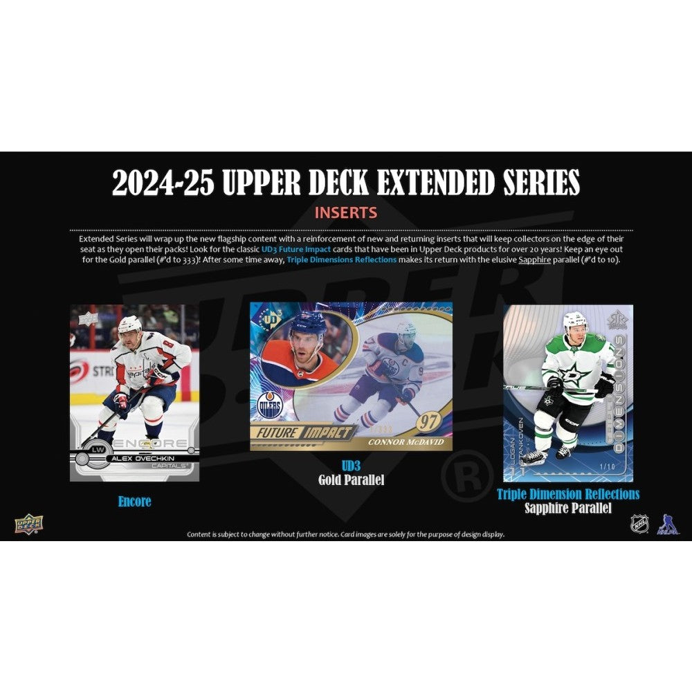 Upper Deck NHL Upper Deck Extended Series Hobby Box 2024/2025