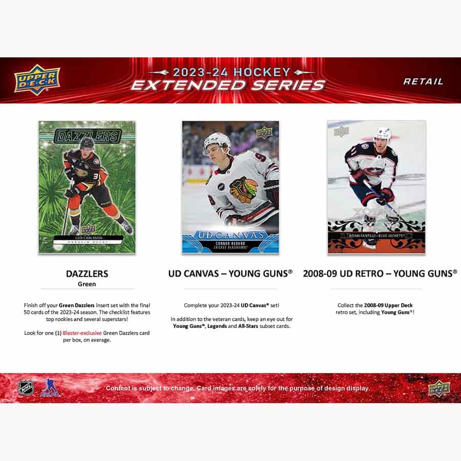 Upper Deck NHL Upper Deck Extended Series Mass Blaster 2023/2024