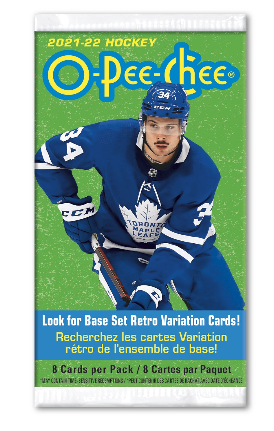 Upper Deck NHL O-PEE-CHEE Retail Booster Pack 2021/2022