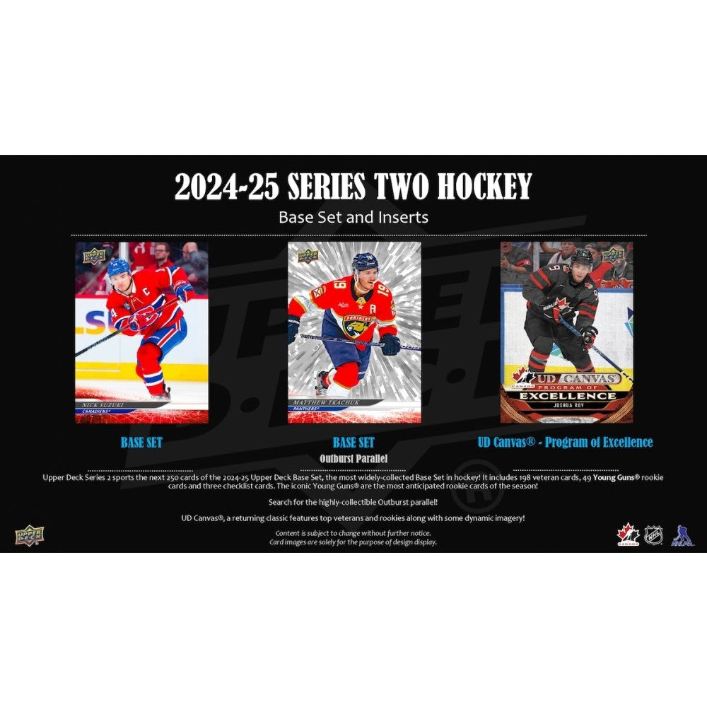 Upper Deck NHL Upper Deck Series 2 Blaster Box 2024/2025