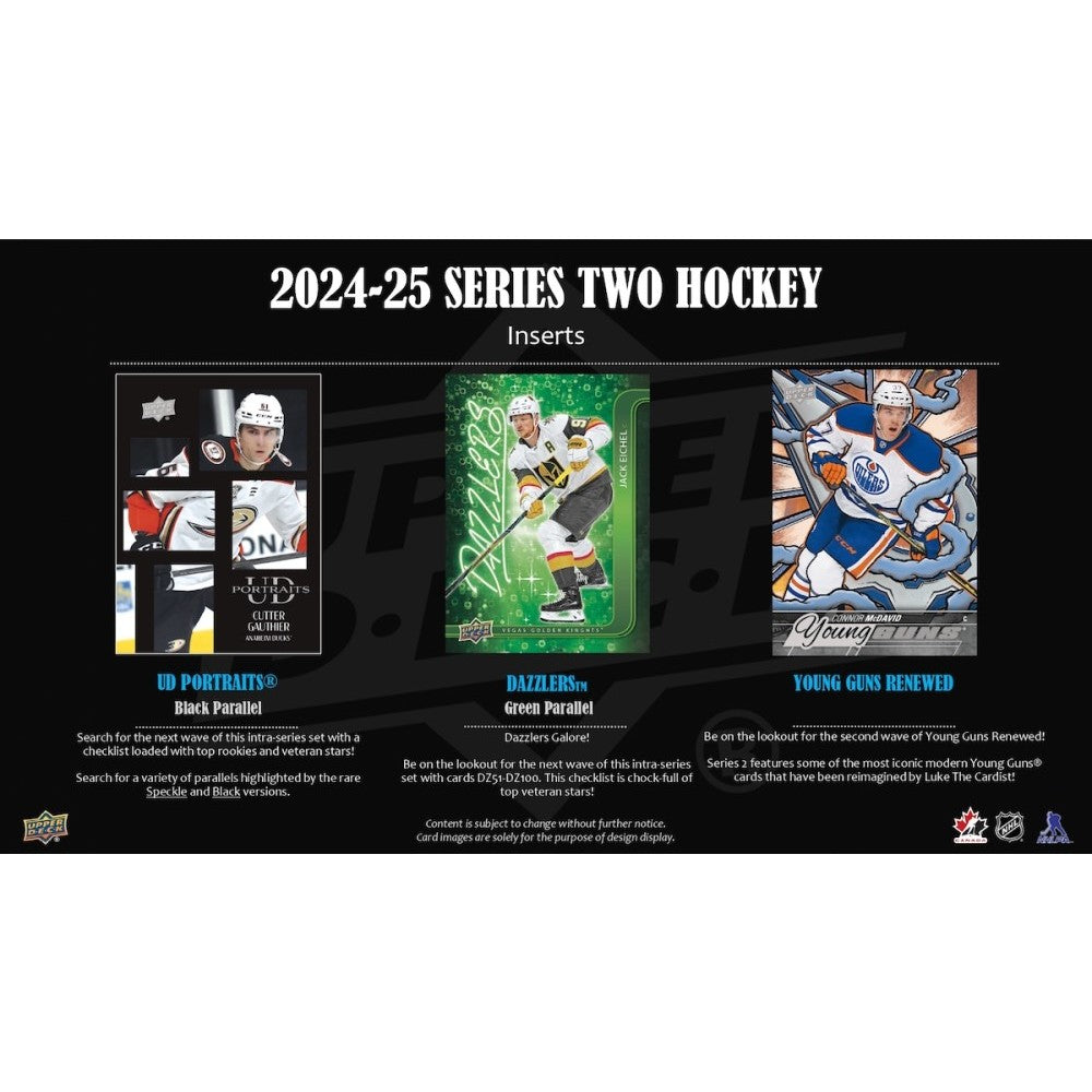Upper Deck NHL Upper Deck Series 2 Blaster Box 2024/2025