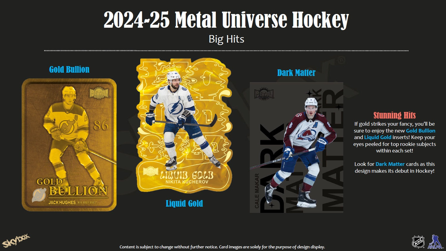 Upper Deck Skybox Metal Universe Hockey NHL Blaster Box 2024/2025