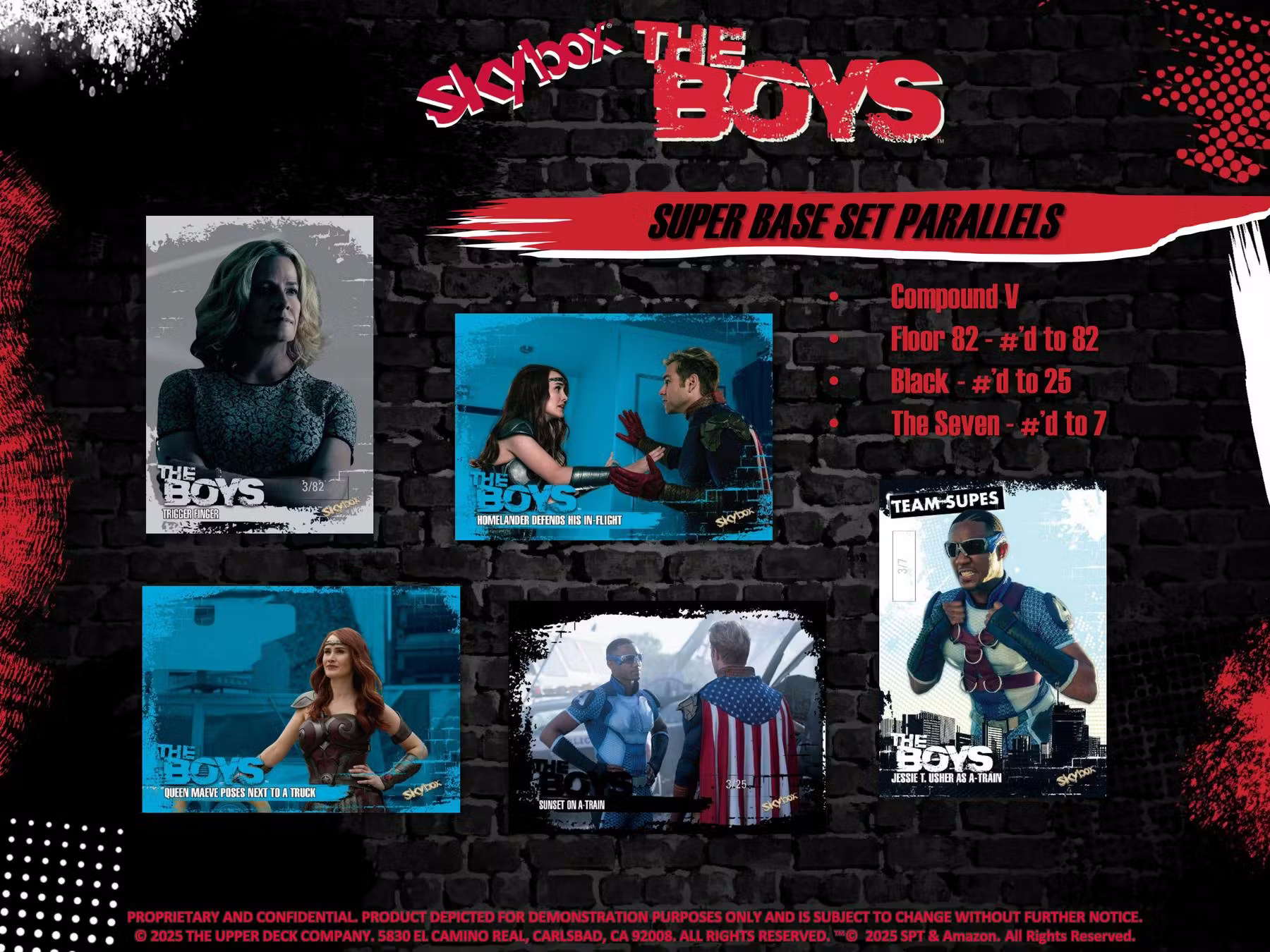Upper Deck Shadowbox The Boys Season 1 & 2 Hobby Box 2025
