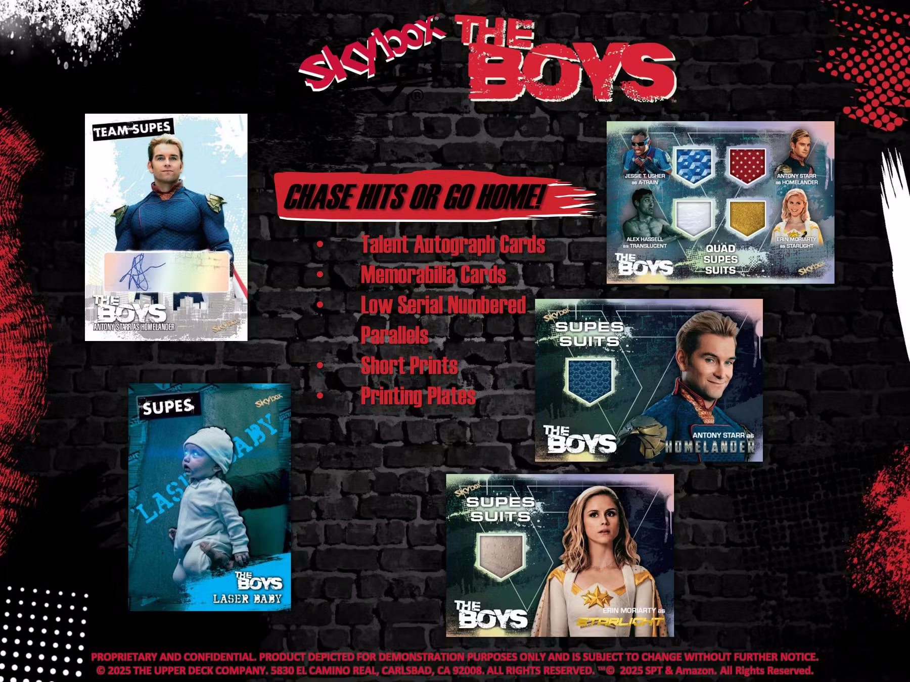 Upper Deck Shadowbox The Boys Season 1 & 2 Hobby Box 2025