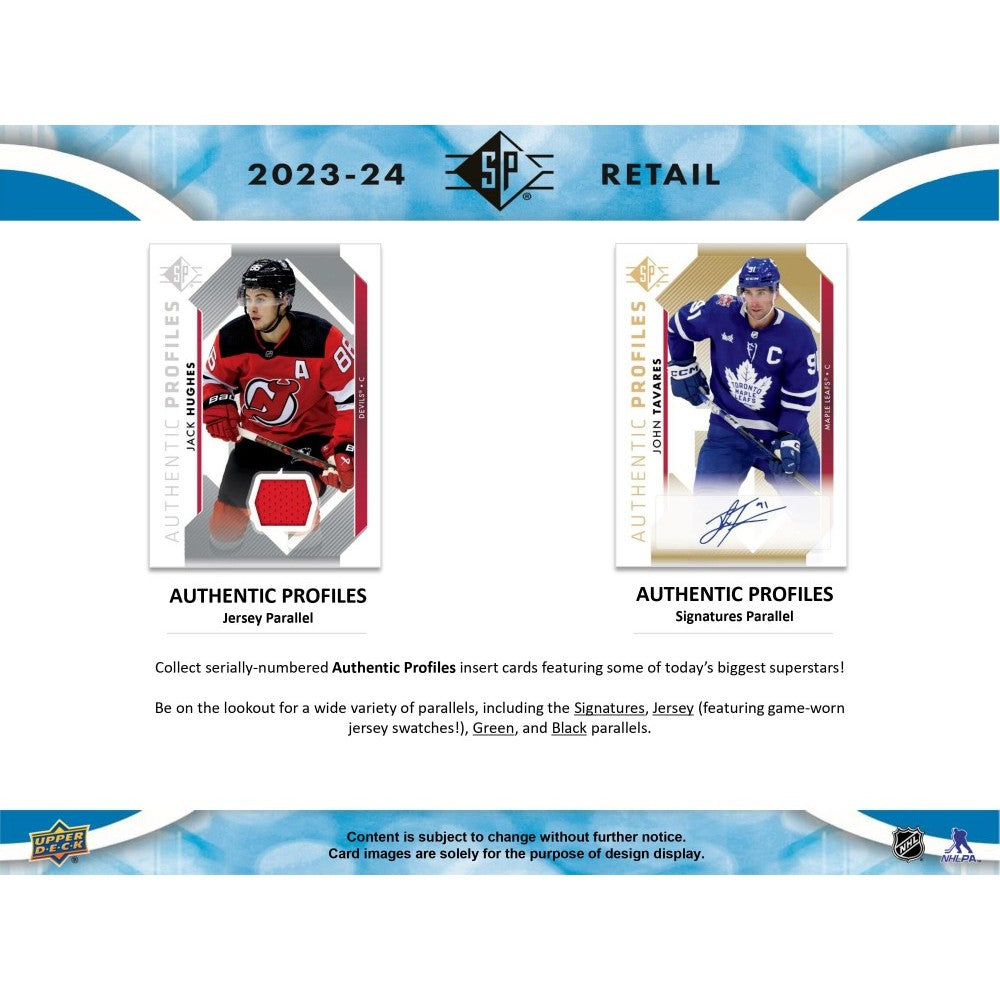 Upper Deck SP Hockey NHL Blaster Box 2023/2024