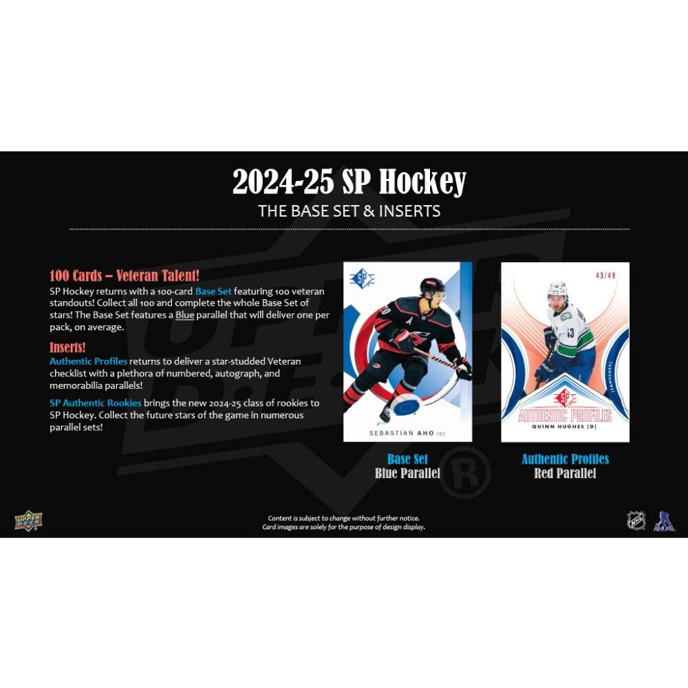 Upper Deck SP Hockey NHL Blaster Box 2024/2025