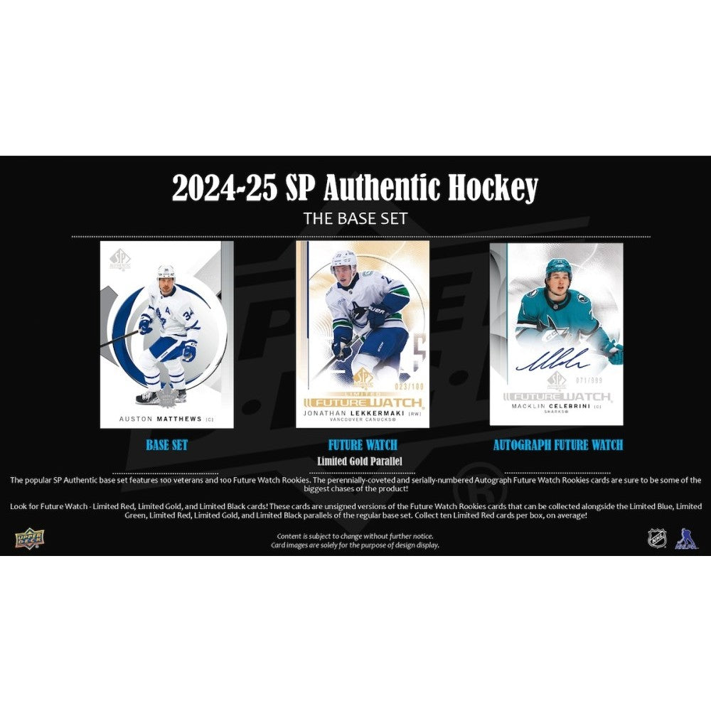 Upper Deck SP Authentic Hockey NHL Hobby Box 2024/2025