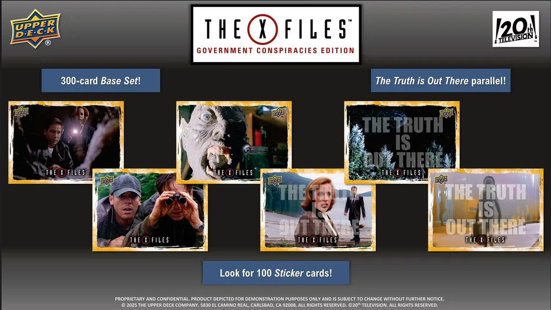 Upper Deck The X-Files - Government Conspiracies Edition Hobby Box