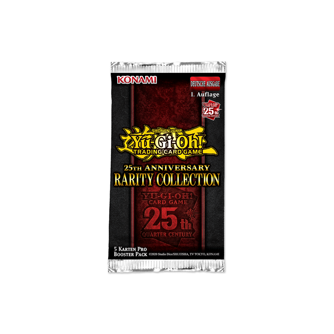 Yu-Gi-Oh! 25th Anniversary Rarity Collection Booster Pack (DE)