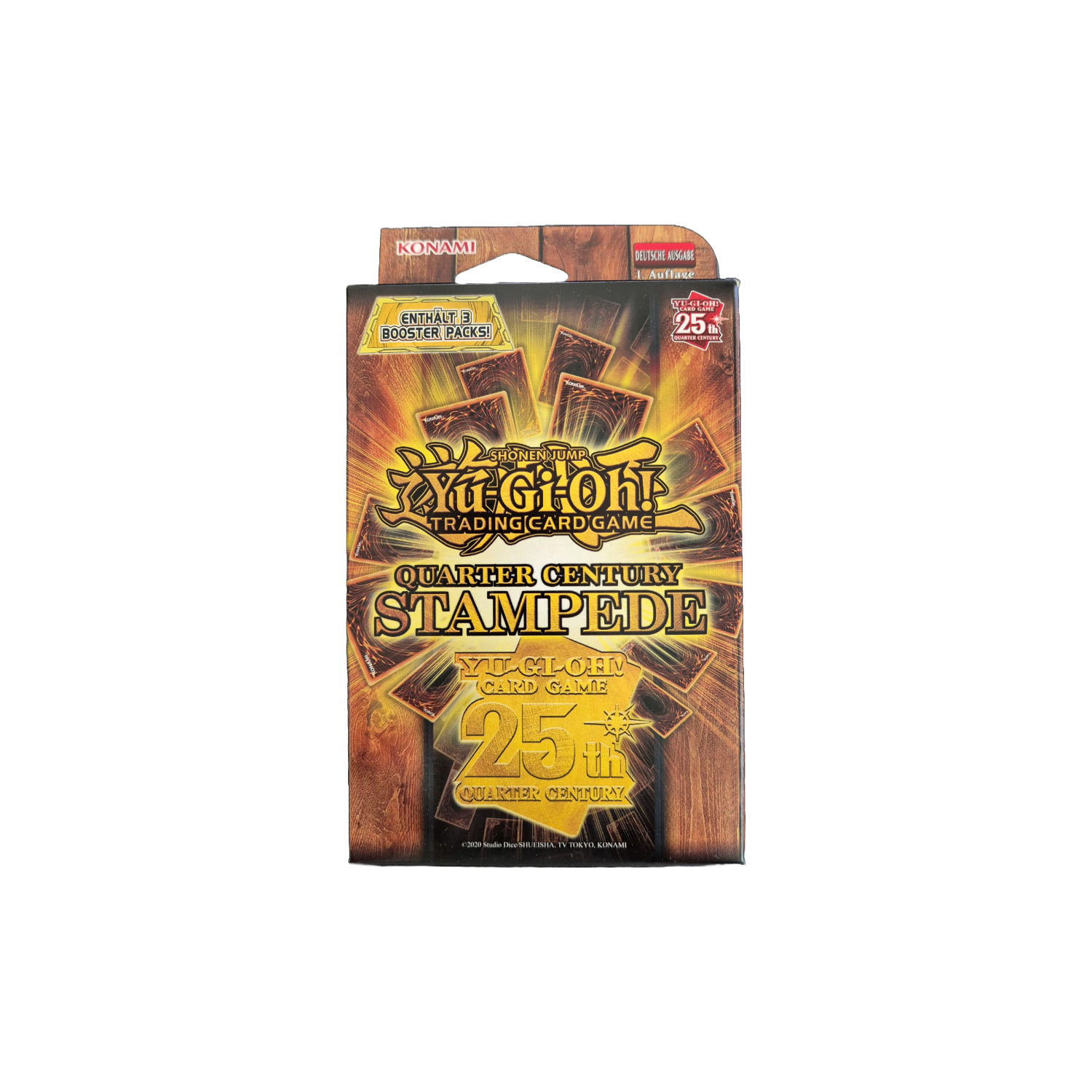Yu-Gi-Oh! Quarter Century Stampede Tuck Box (DE)