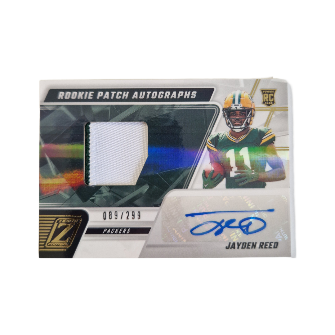 Jayden Reed Panini Zenith Football 2023 RPA 089/299