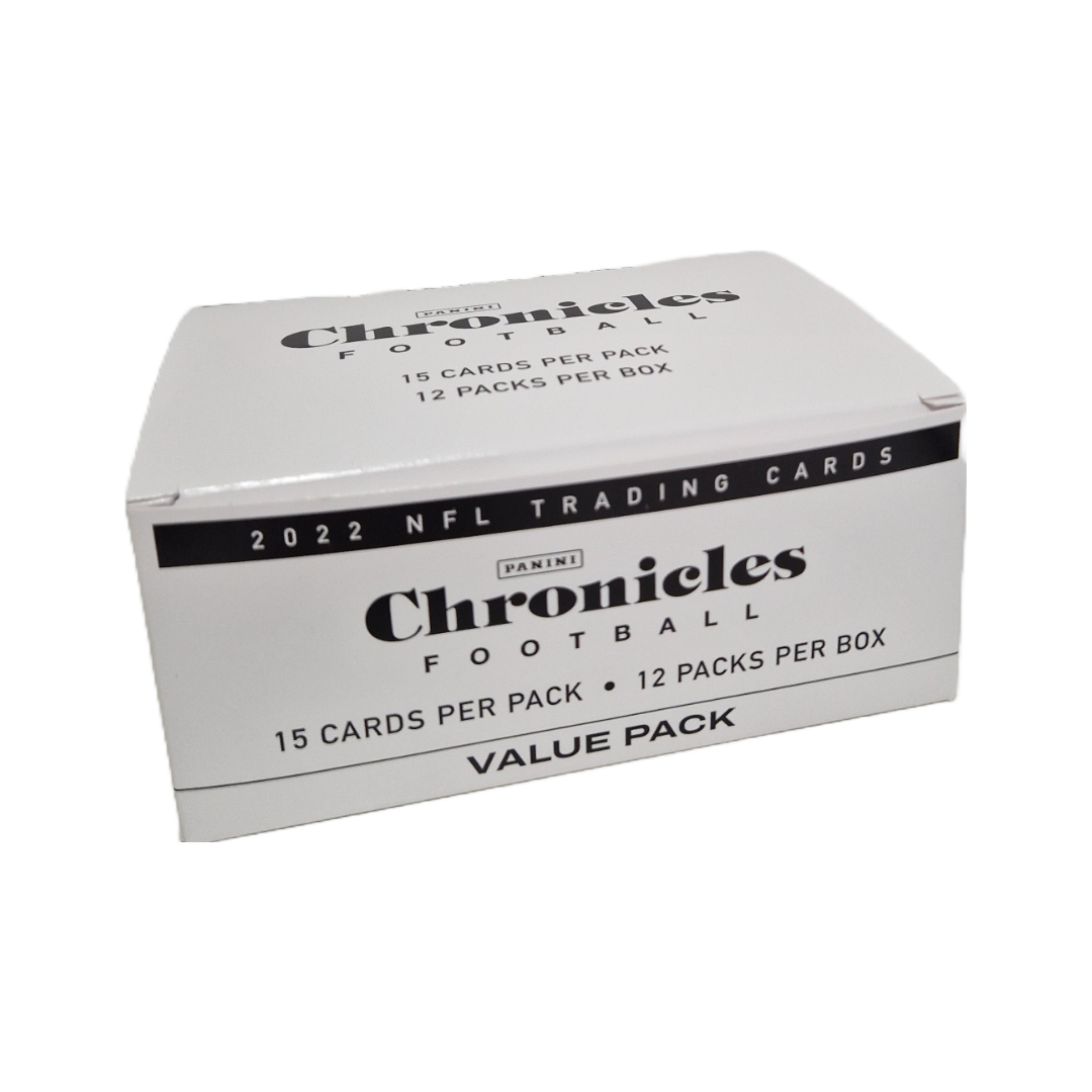 Panini Chronicles Football NFL Retail Fat Pack Box 2022