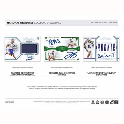 Panini National Treasures Collegiate Football Hobby Box 2024