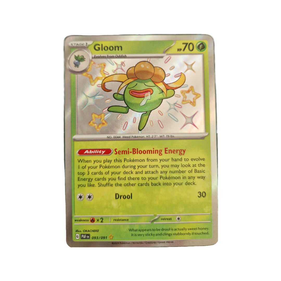 Pokémon SV4.5 Paldean Fates Gloom 93/91 Shiny Rare (EN)