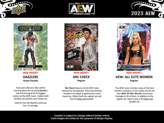 Upper Deck All Elite Wrestling (AEW) Hobby Box 2023