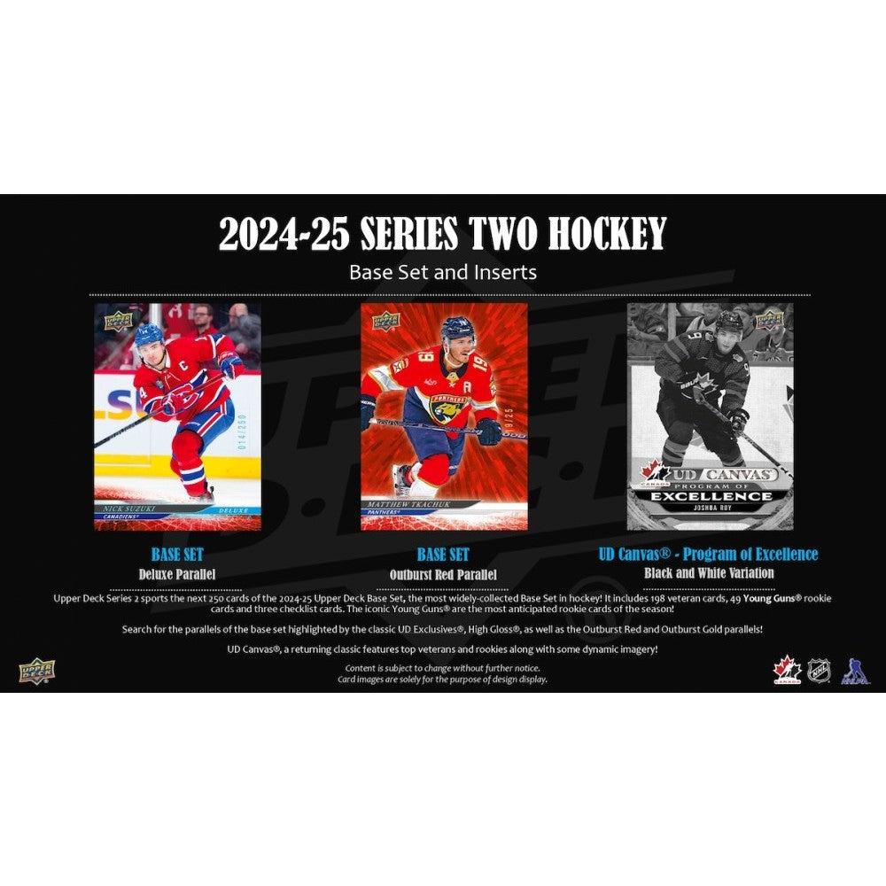 Upper Deck NHL Upper Deck Series 2 Hobby Box 2024/2025