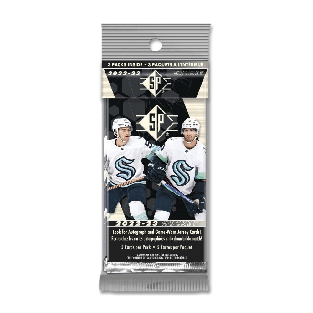 Upper Deck SP Hockey NHL Hanger Pack (3 Packs) 2022/2023