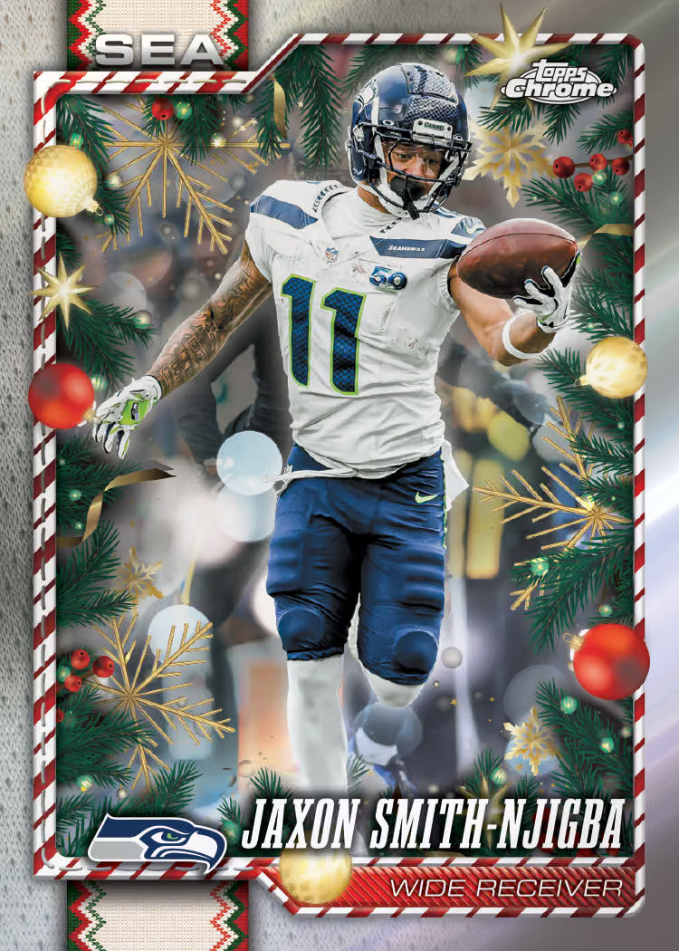 Topps Holiday NFL Mega Box 2026