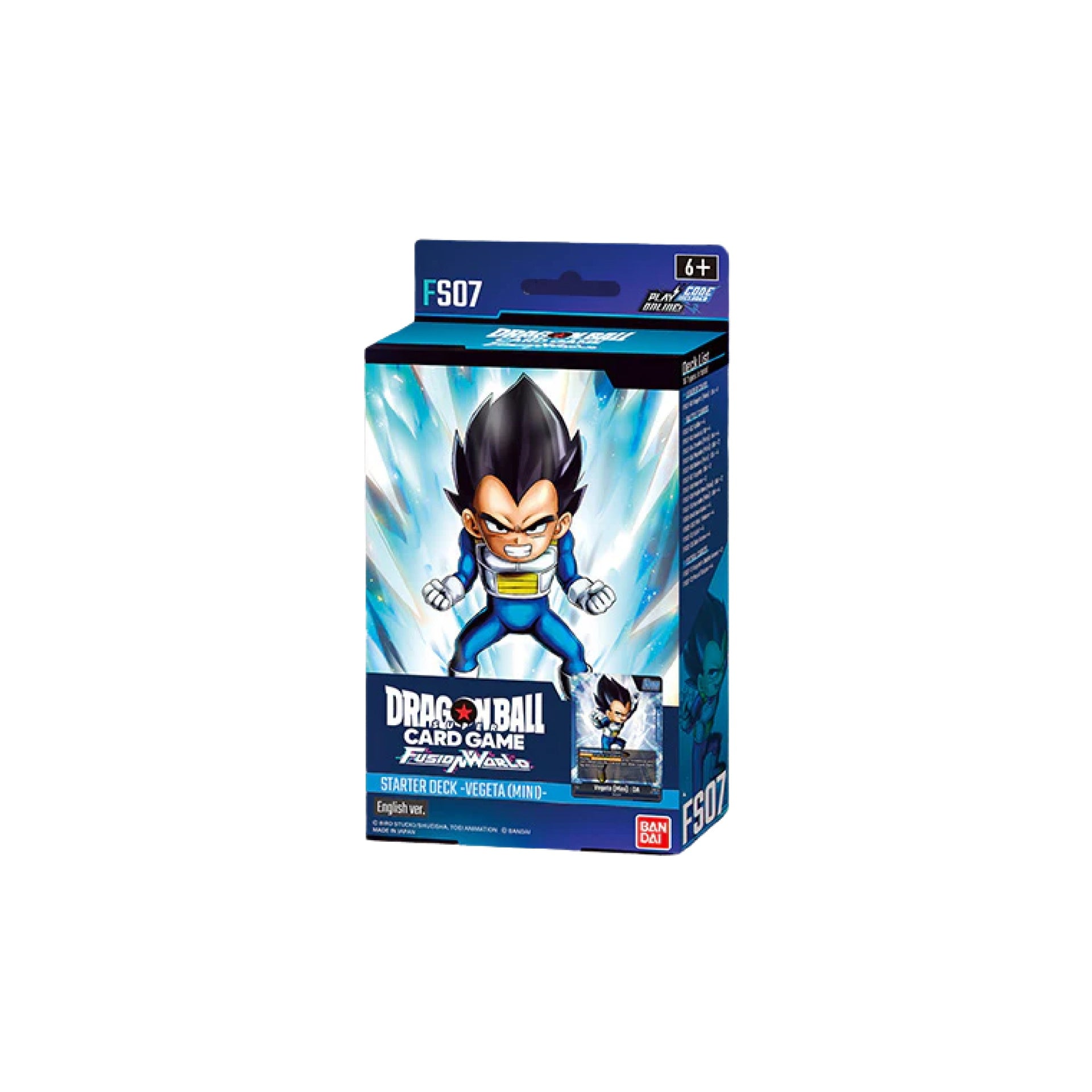 Dragon Ball Super Card Game - (EN) Fusion World Vegeta (mini) Starter Deck FS07