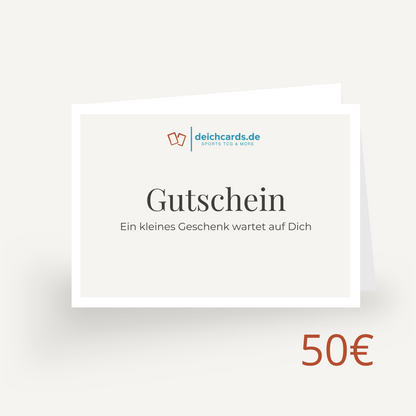 deichcards.de Geschenkgutschein