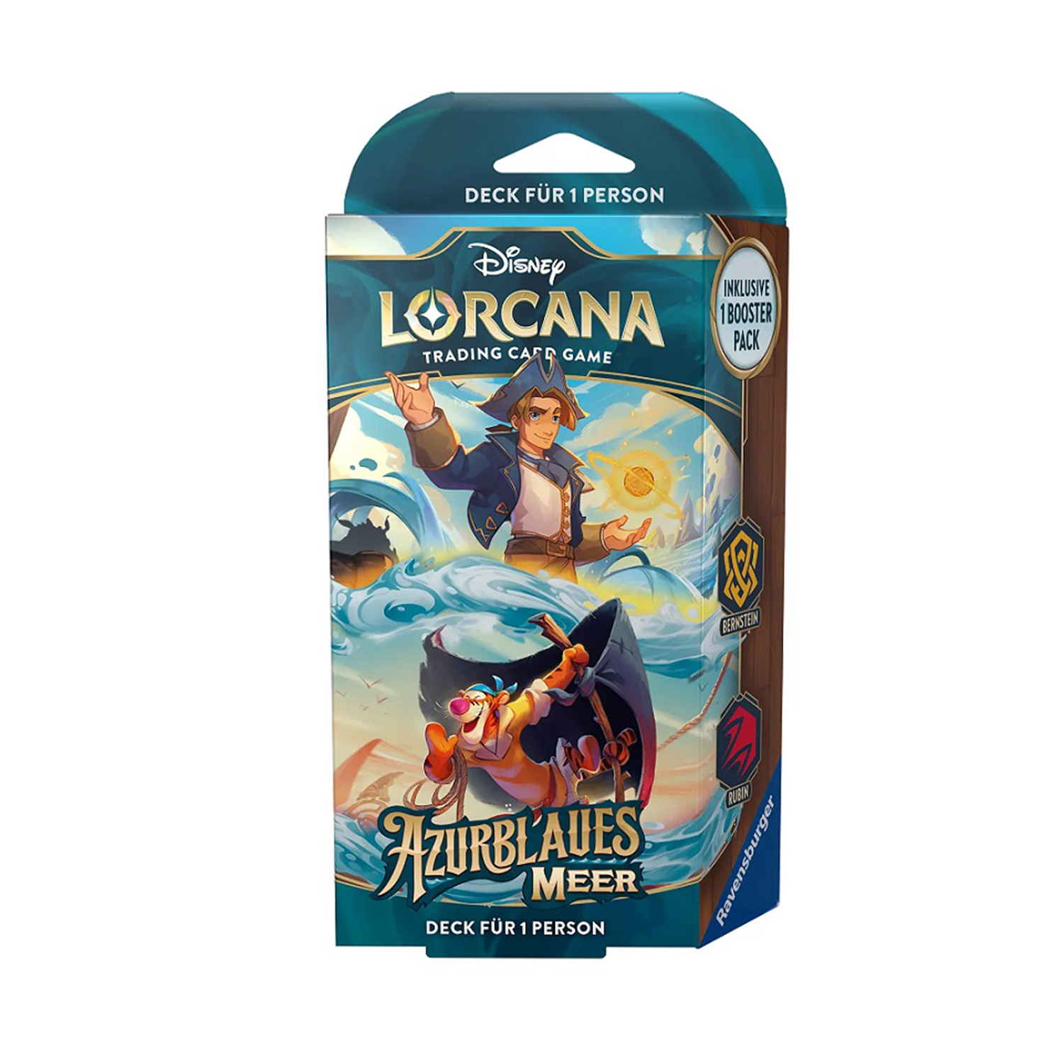 Disney Lorcana: Azurblaues Meer - Starter Deck Bernstein &amp; Rubin (Deutsch)