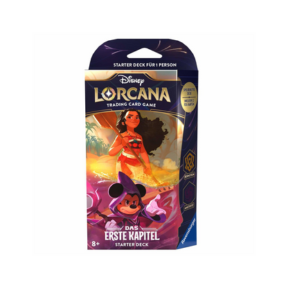 Disney Lorcana: Das erste Kapitel - Starter Deck Bernstein &amp; Amethyst (Deutsch)