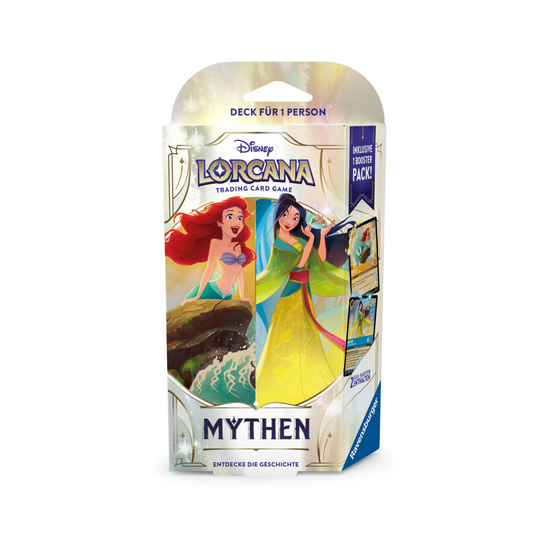 Disney Lorcana: Mythen - Starter Deck Bernstein &amp; Saphir (B) (Deutsch)