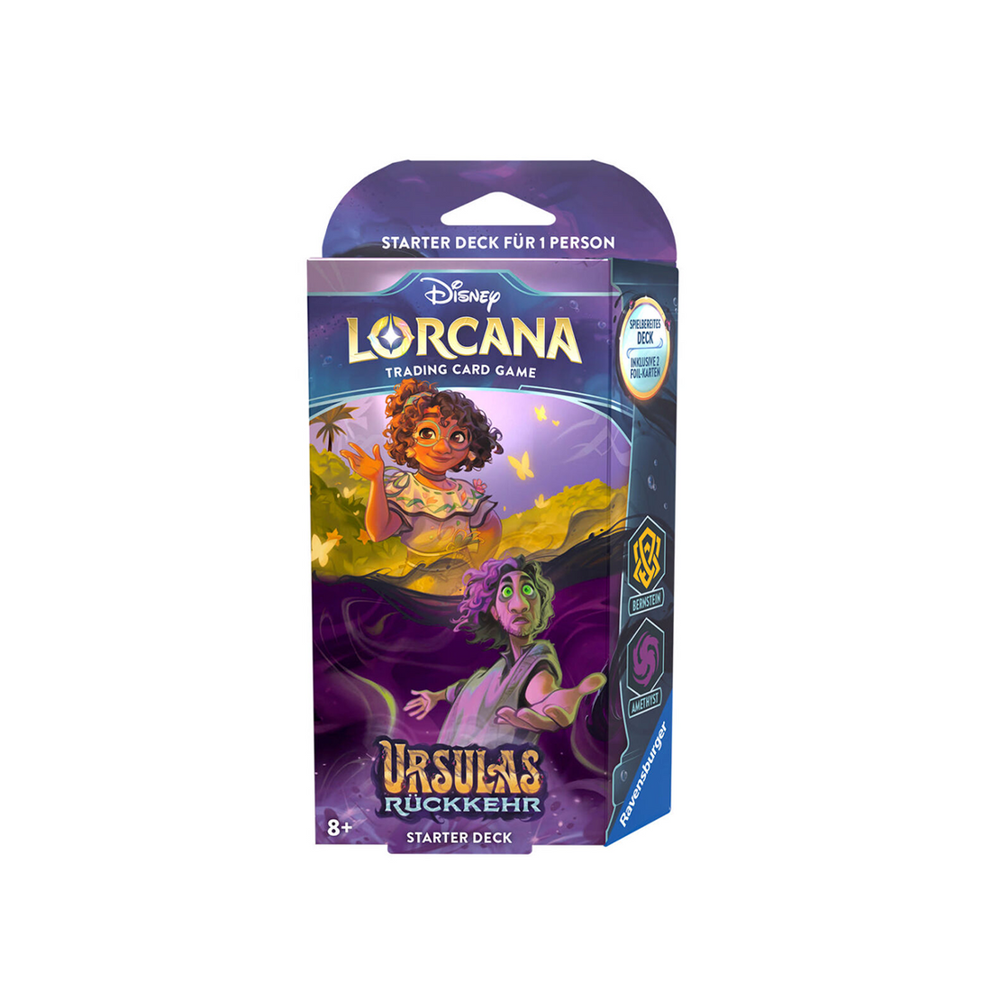 Disney Lorcana: Ursulas Rückkehr - Starter Deck Bernstein &amp; Amethyst (Deutsch)
