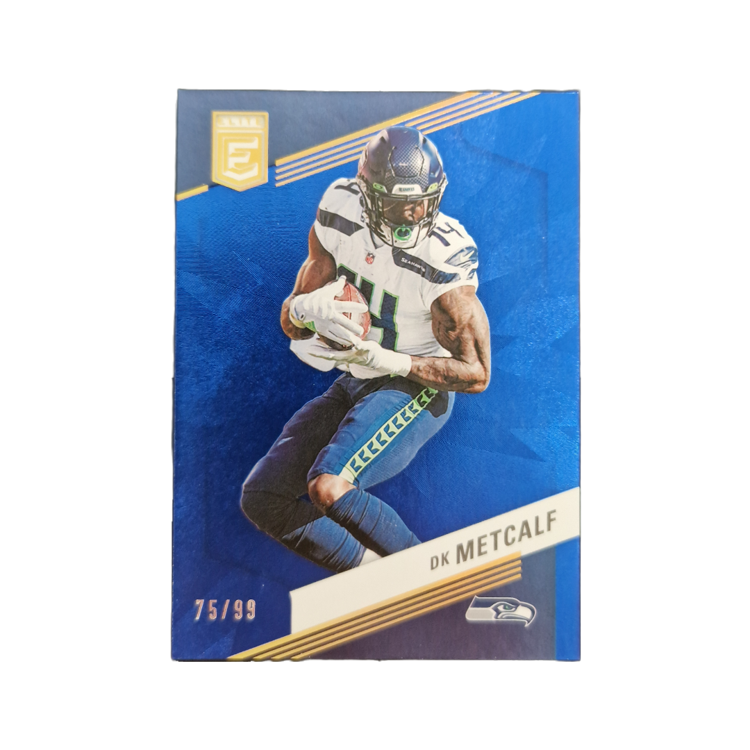 DK Metcalf Panini Donruss Elite Football 2023 Blue Parallel 75/99