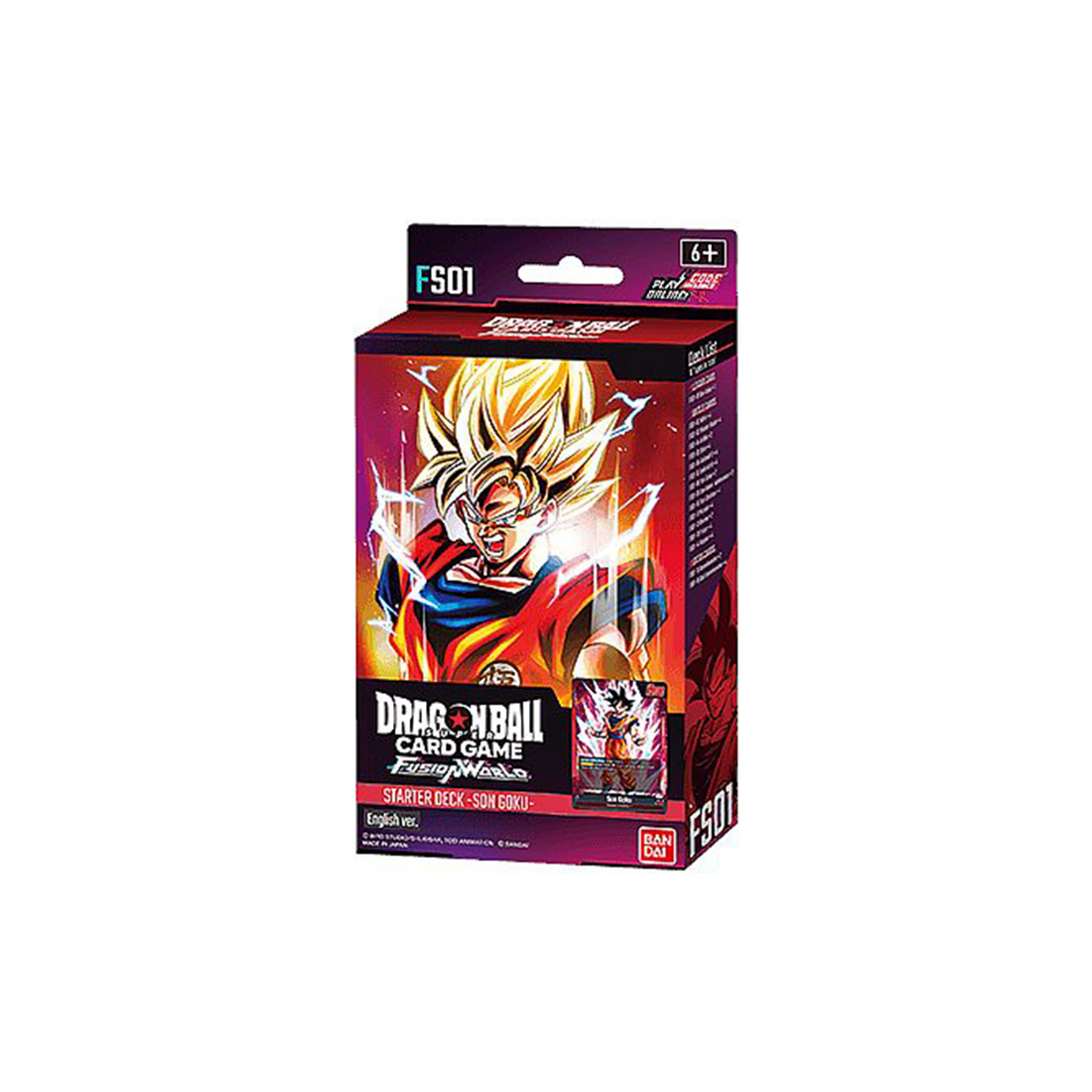 Dragon Ball Super Card Game - (EN) Fusion World Son Goku Starter Deck FS01