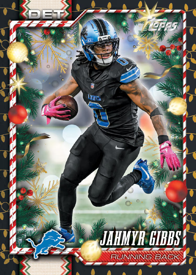 Topps Holiday NFL Mega Box 2026