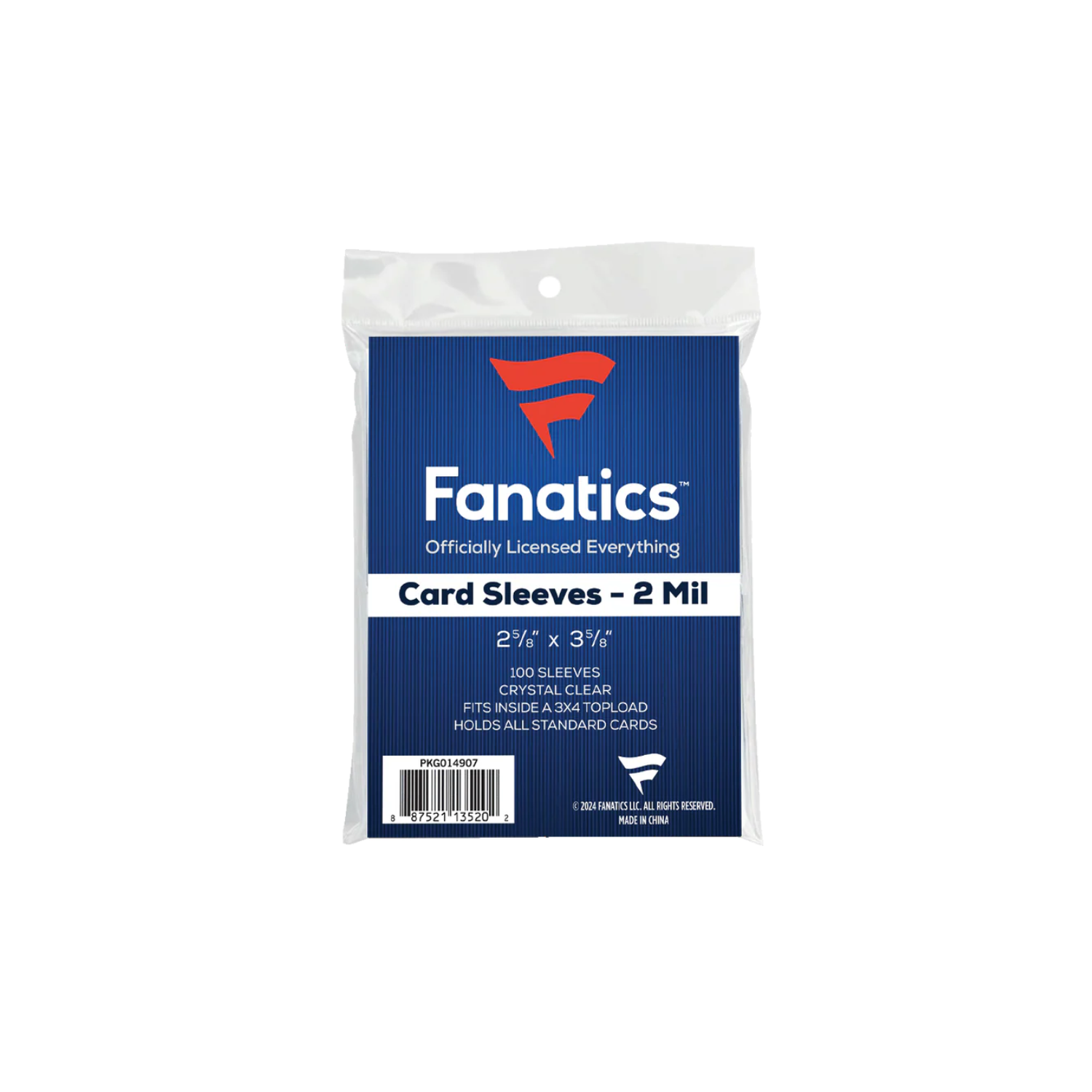 Fanatics Collectibles Supplies - Soft Sleeves (100 St)
