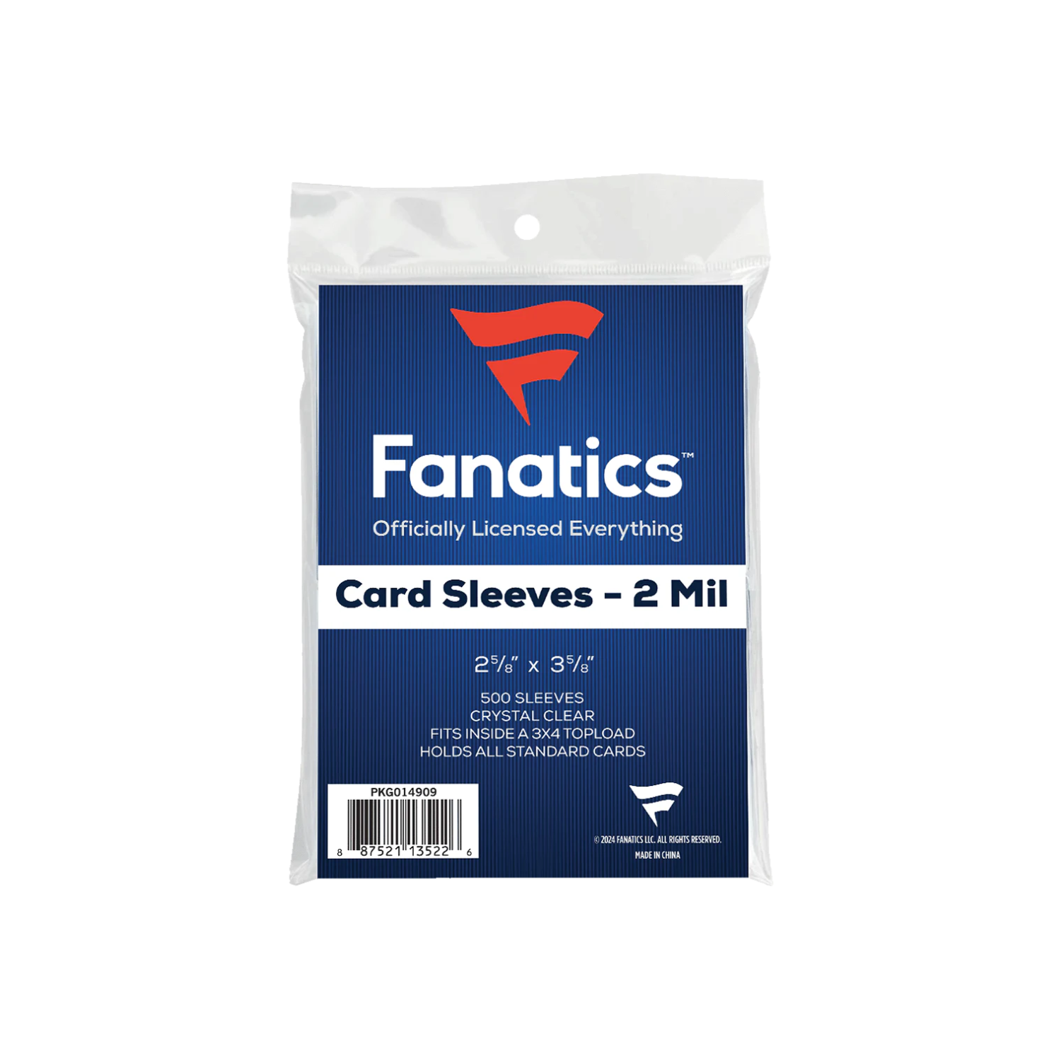 Fanatics Collectibles Supplies - Soft Sleeves (500 St)