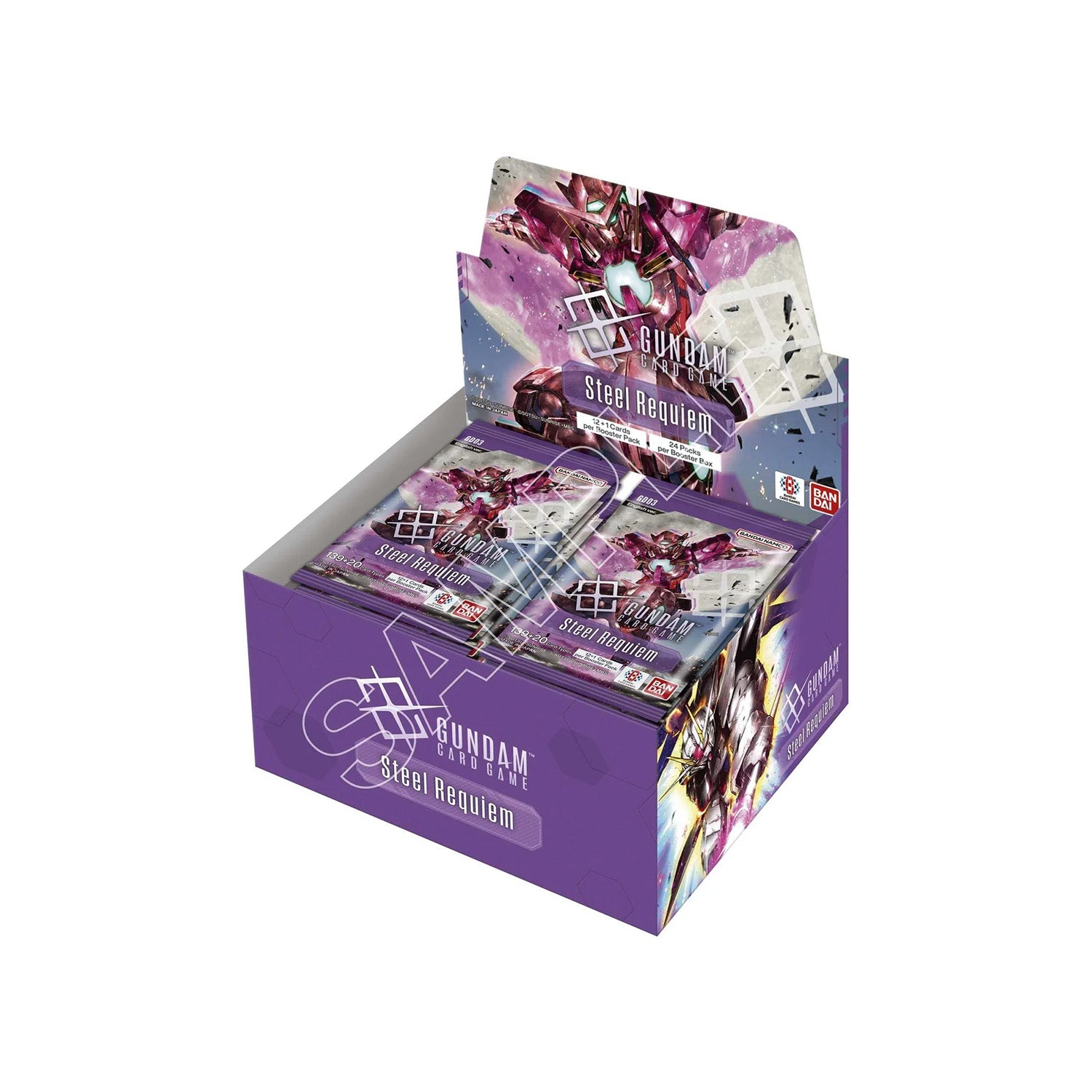 Gundam Card Game GD-03 (EN) - Steel Requiem - Booster Display