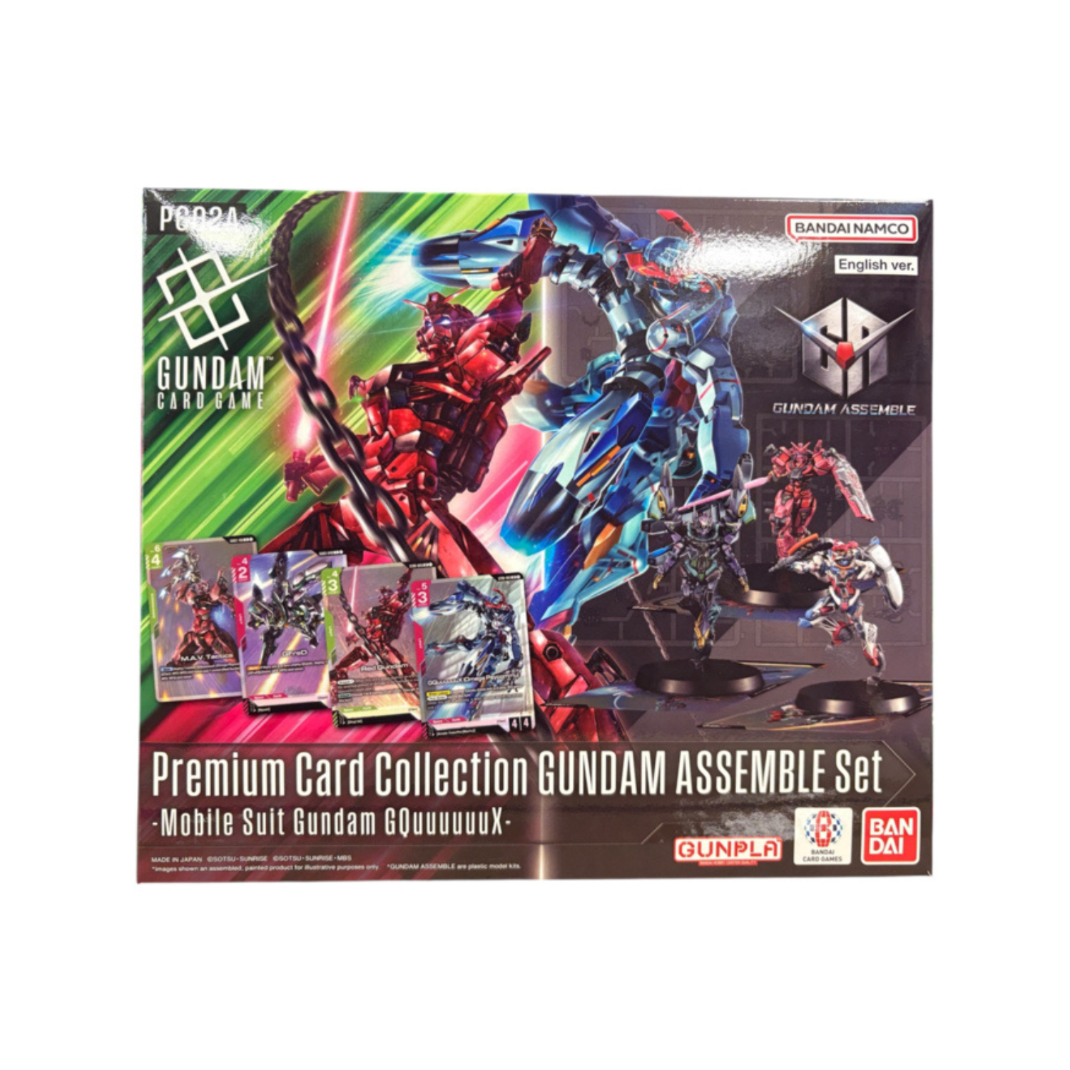 Gundam Card Game PC02A (EN) - Premium Collection Assemble Set GQuuuuuuX
