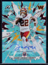 Jacory Croskey-Merritt Topps Resurgence 2025 Aqua Surge [RC/Auto] 205/250 (EN)