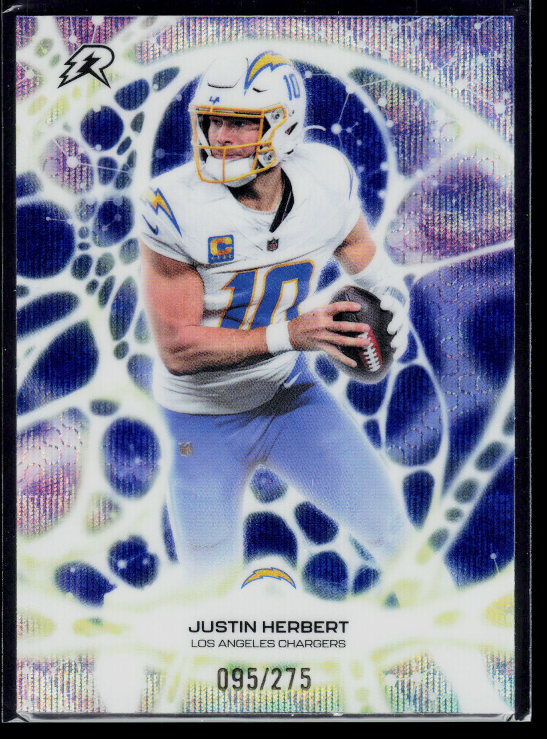 Justin Herbert Topps Resurgence 2025 Protonyx Navy Surge 095/275 (EN)