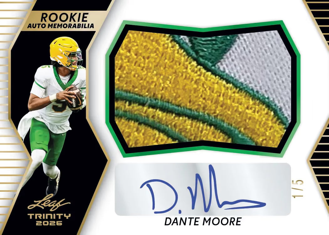 Leaf Trinity Football Hobby Box 2026