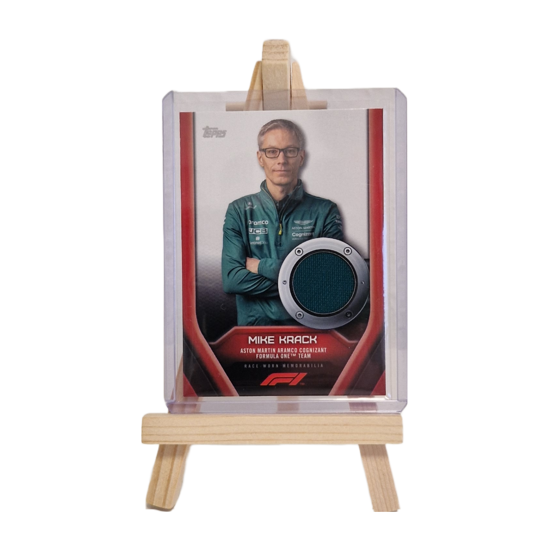 Mike Krack Topps F1 Flagship Hobby Box 2022 Relic