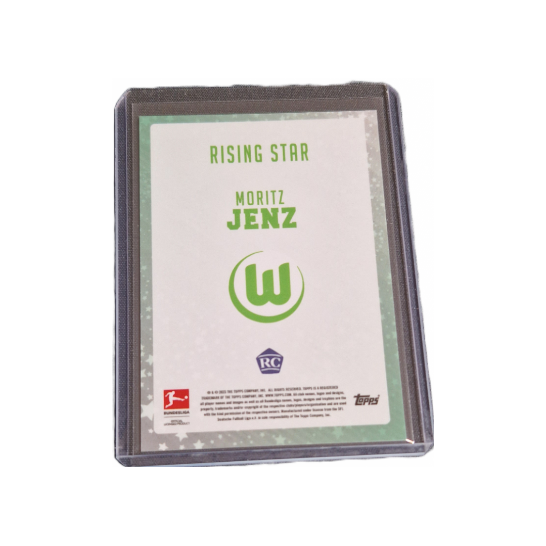 Moritz Jenz Topps Bundesliga Summer Signings 23/24 Base Green Parallel 41/49