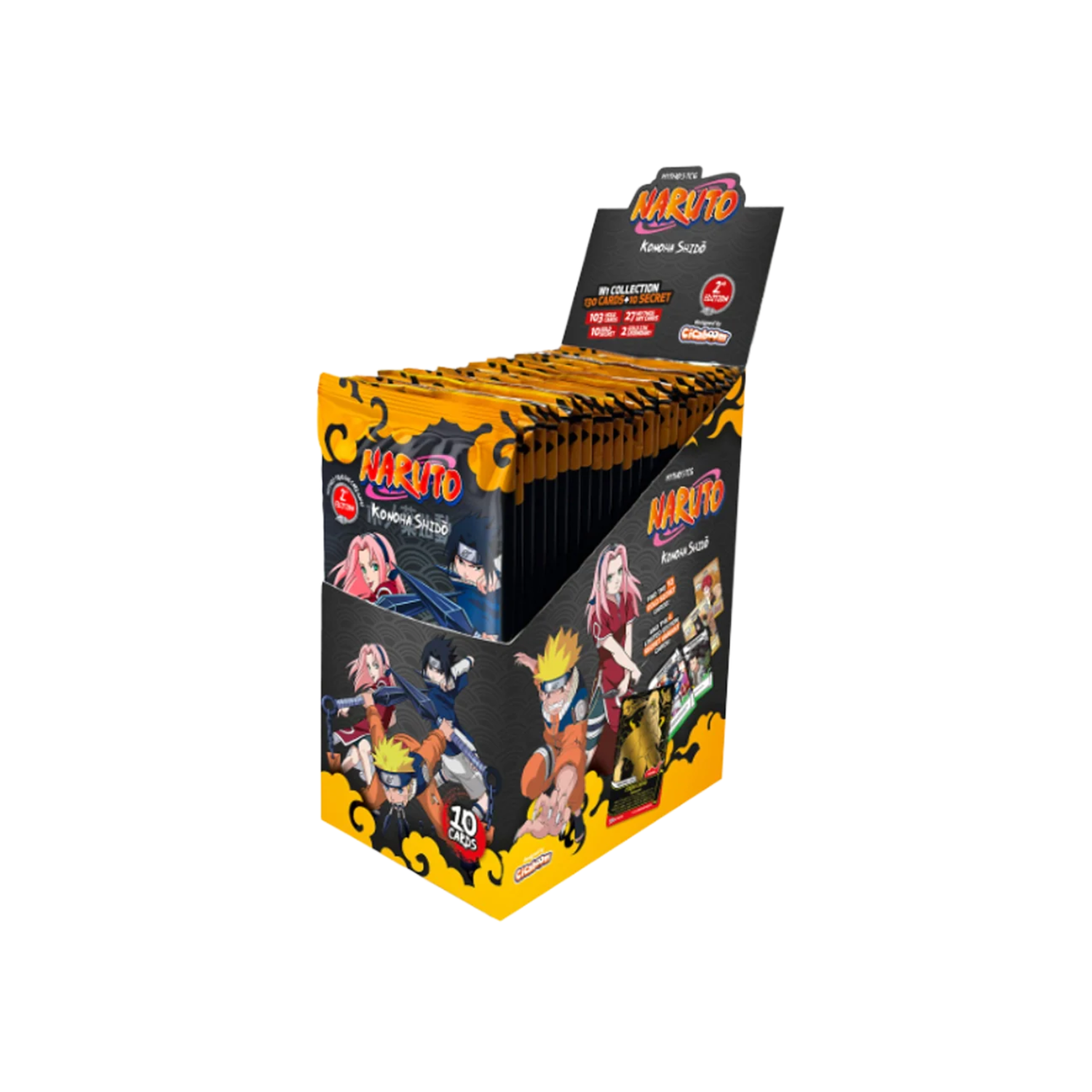 Naruto Mythos TCG: Konoha Shido First Set Display 2nd Edition(EN)