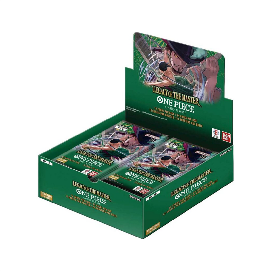 One Piece Card Game OP12 (EN) - Legacy of the Master - Booster Display