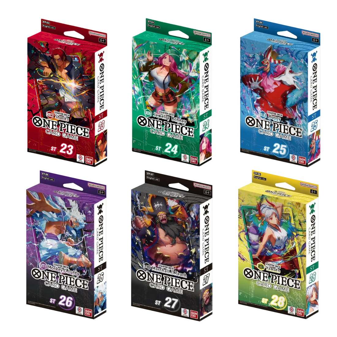 One Piece Card Game (EN) Starter Deck ST23-ST28