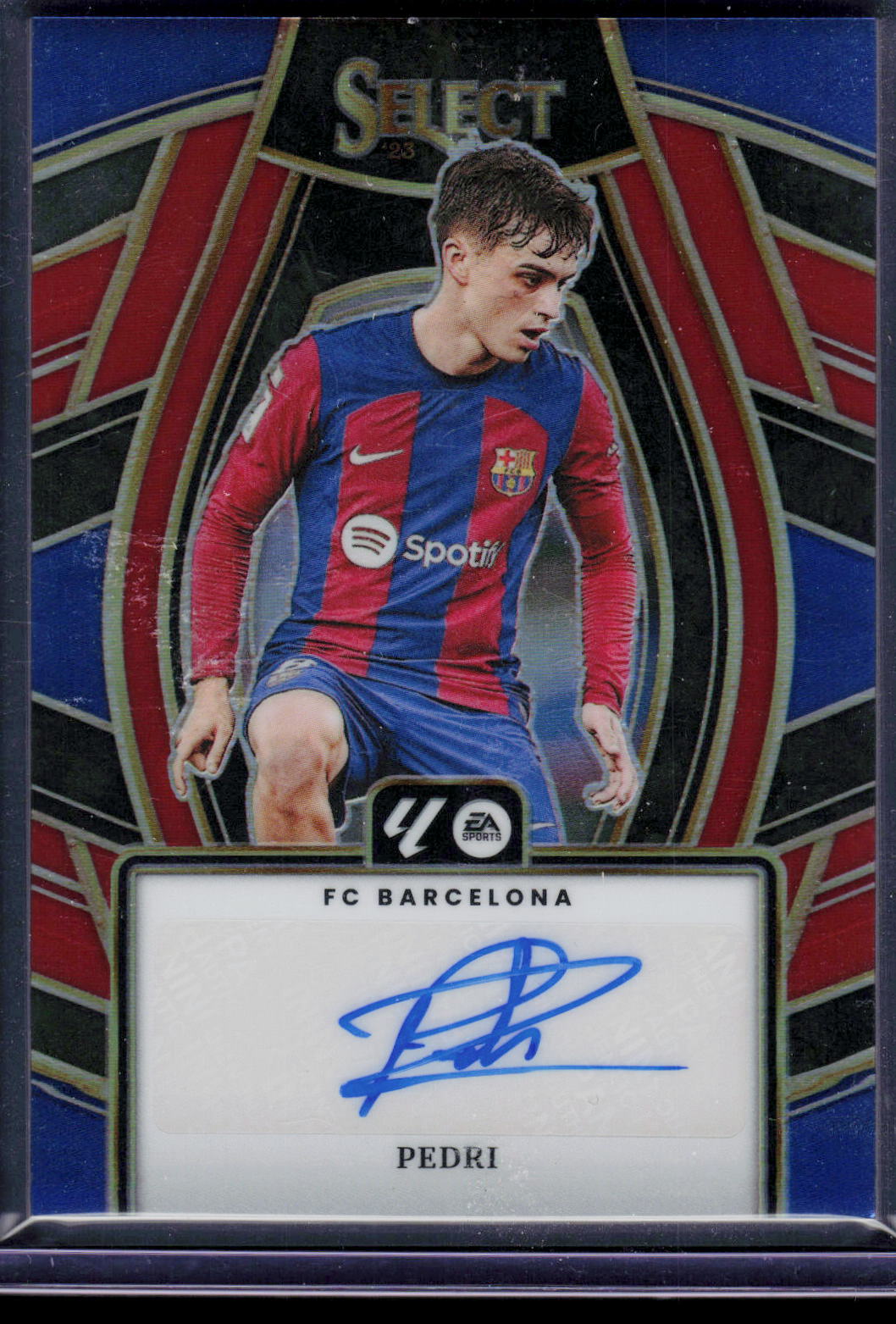 Pedri Panini Select La Liga 23/24 [Auto] (EN) (nach §25 UStG differenzbesteuert)