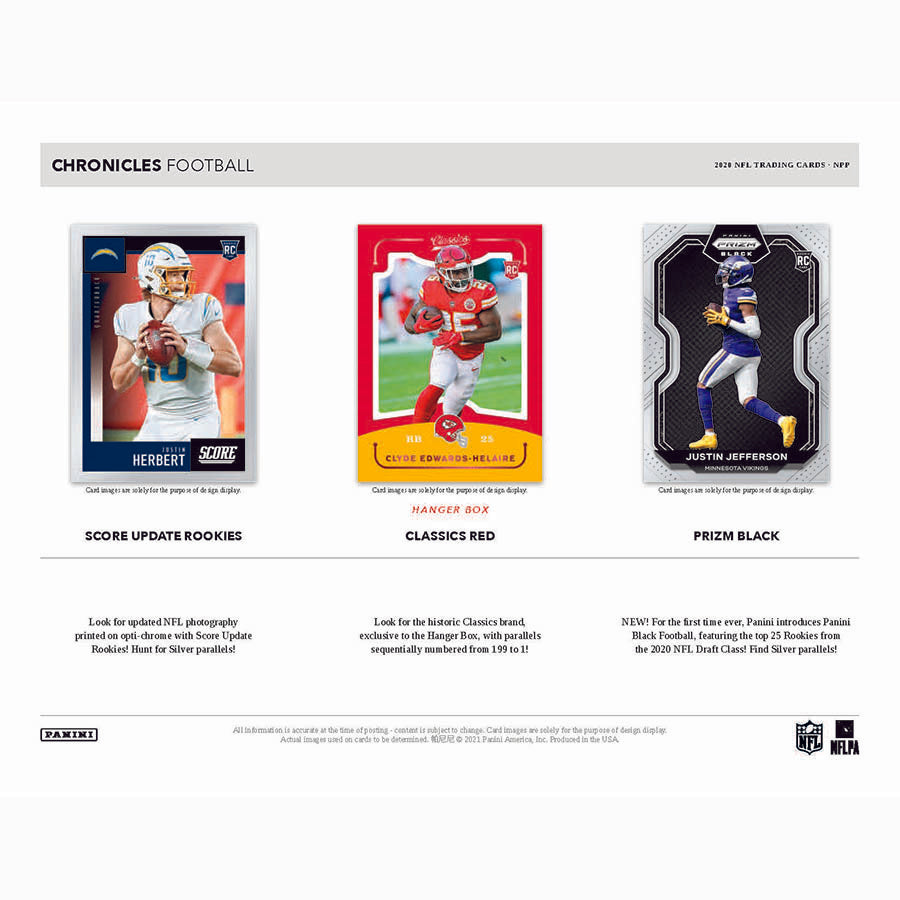 Panini Chronicles Football Hanger Box 2020